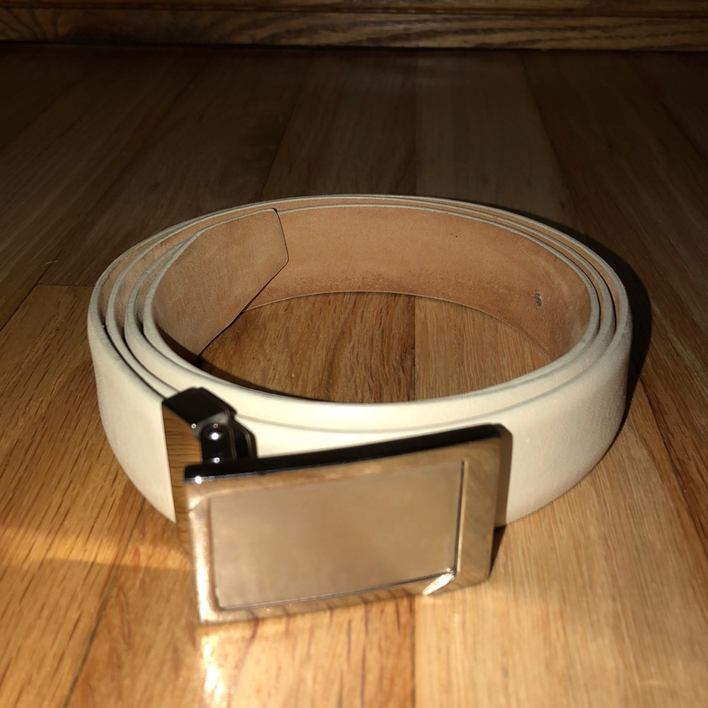 Lanvin Mens Reversible Leather/Calfskin Belt